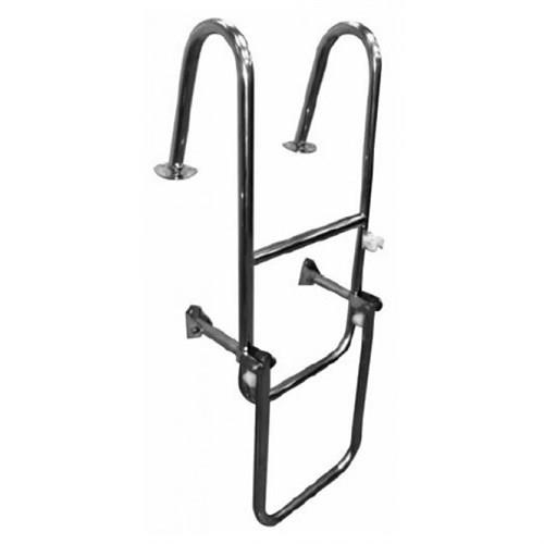 Krom Merdiven Katlanır 30x80 cm Ø:22 mm