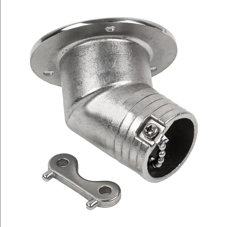 Krom Pis Dolum Ağzı Eğimli 38mm