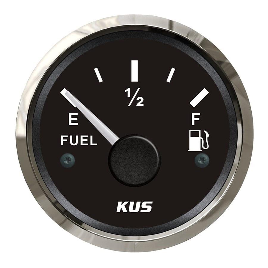 KUS Yakıt Göstergesi Siyah 33–240 Ohm 12/24V 52mm