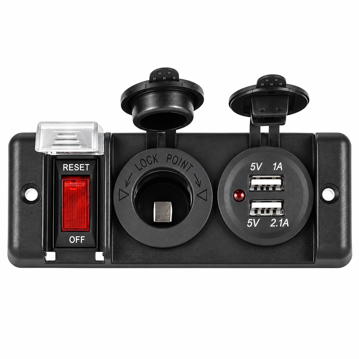 Labarka 2'li Panel USB + Çakmaklık