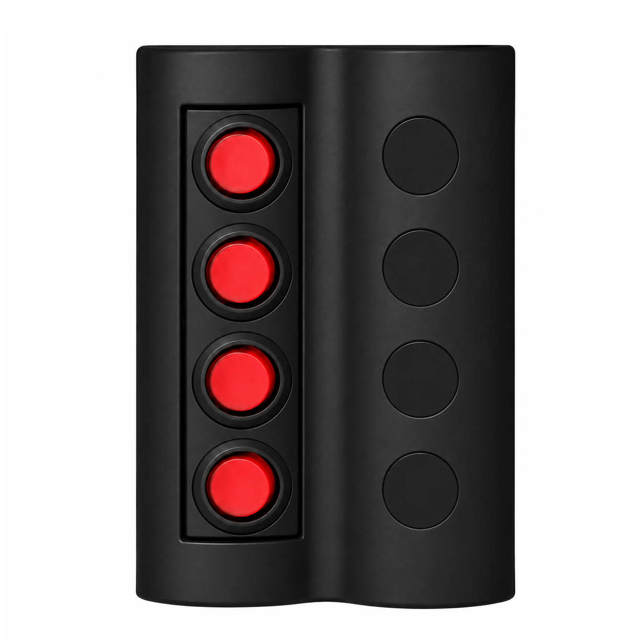 Labarka 4'lü Switch Panel Otomatik Sigortalı Kırmızı LED'li 12-24V