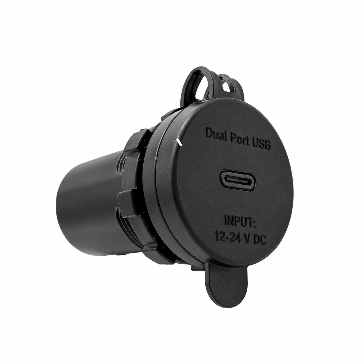 Labarka USB + Type-C + Voltmetre Soketi 12/24V