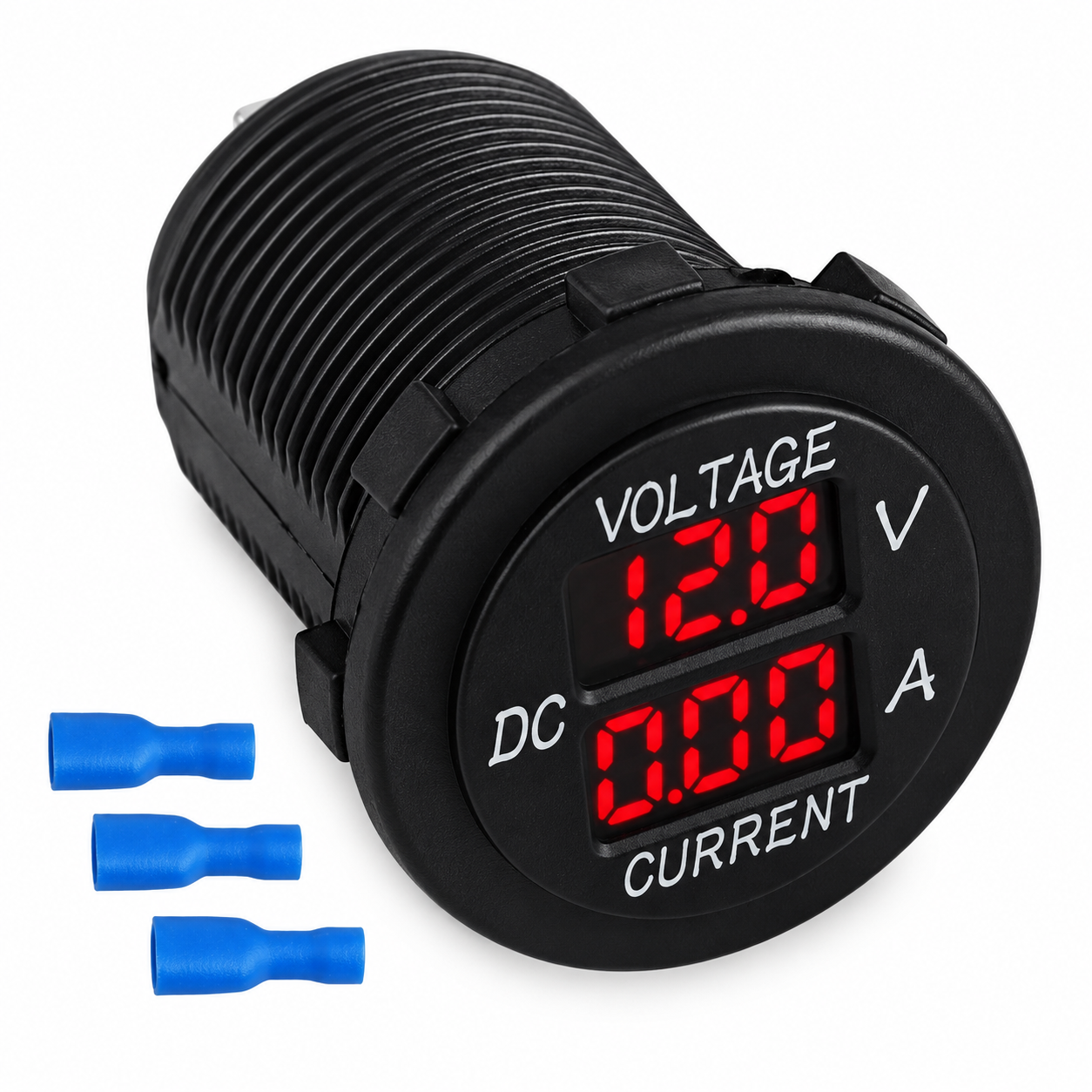 Labarka Voltmetre + Ampermetre Soketi 12/24V