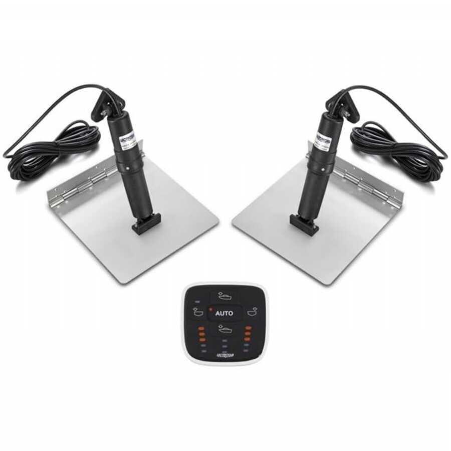 Lectrotab 2 X 12V PİSTON + 2 X 30X30 FLAP SACI + 1 X ALC.2D KUMANDA + 1 X HK