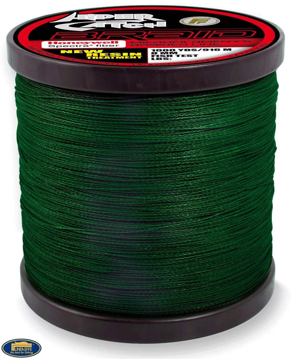 Lineaeffe H.Catch Spectra Green Yds 1000