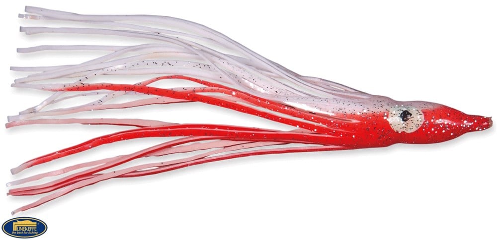 Lineaeffe Octobus Sılıcone Kalamar Red White Suni Yem