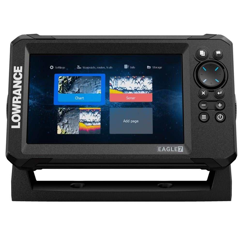 Lowrance Eagle 7 Balık Bulucu GPS 83/200 Türkçe Menü