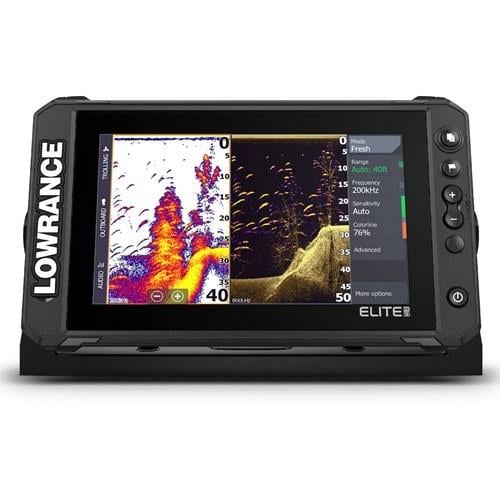 Lowrance Elite-9 FS Active Imaging 3-in-1  Chirp/ sidescan/ Down Scan Balık Bulucu +Gps