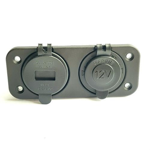 Marin Çakmaklık Soketi + Usb Soketi+Voltmetre
