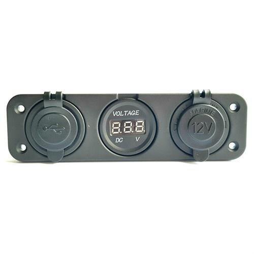 Marin Çakmaklık+Usb Soketi+Voltmetre