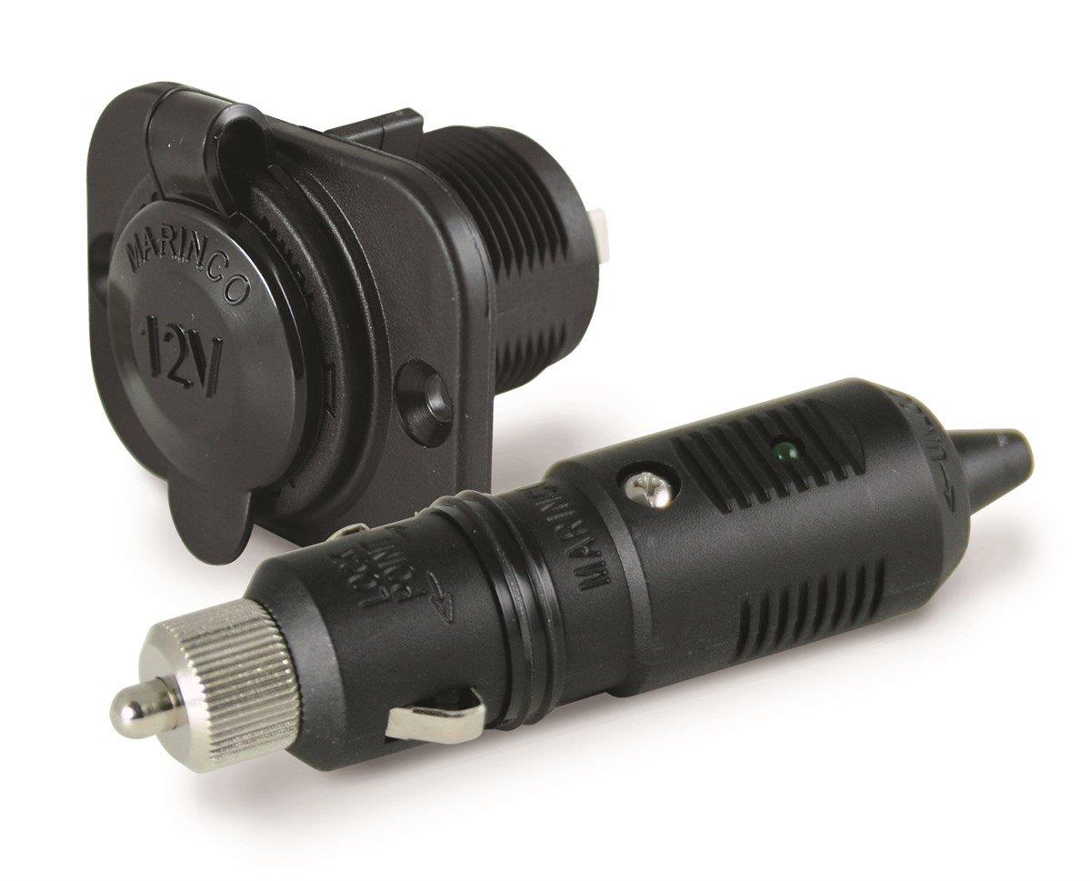 Marinco 12V Çakmak Fişi ve Prizi