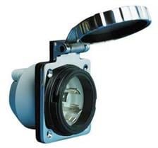 Marinco AISI 316 Paslanmaz Çelik Priz 220V 16 Amper