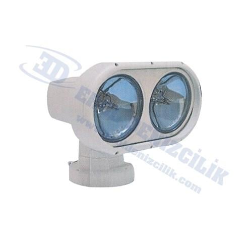 MatroMarine Kumandalı Projektör 12V 2x55W