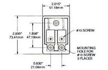 Maxi Sigorta Bloğu, 12-24V/30-80A