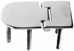 Menteşe Paslanmaz Çelik M6 Saplamalı 84x45 mm
