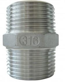 Nipel Paslanmaz Çelik 3/8