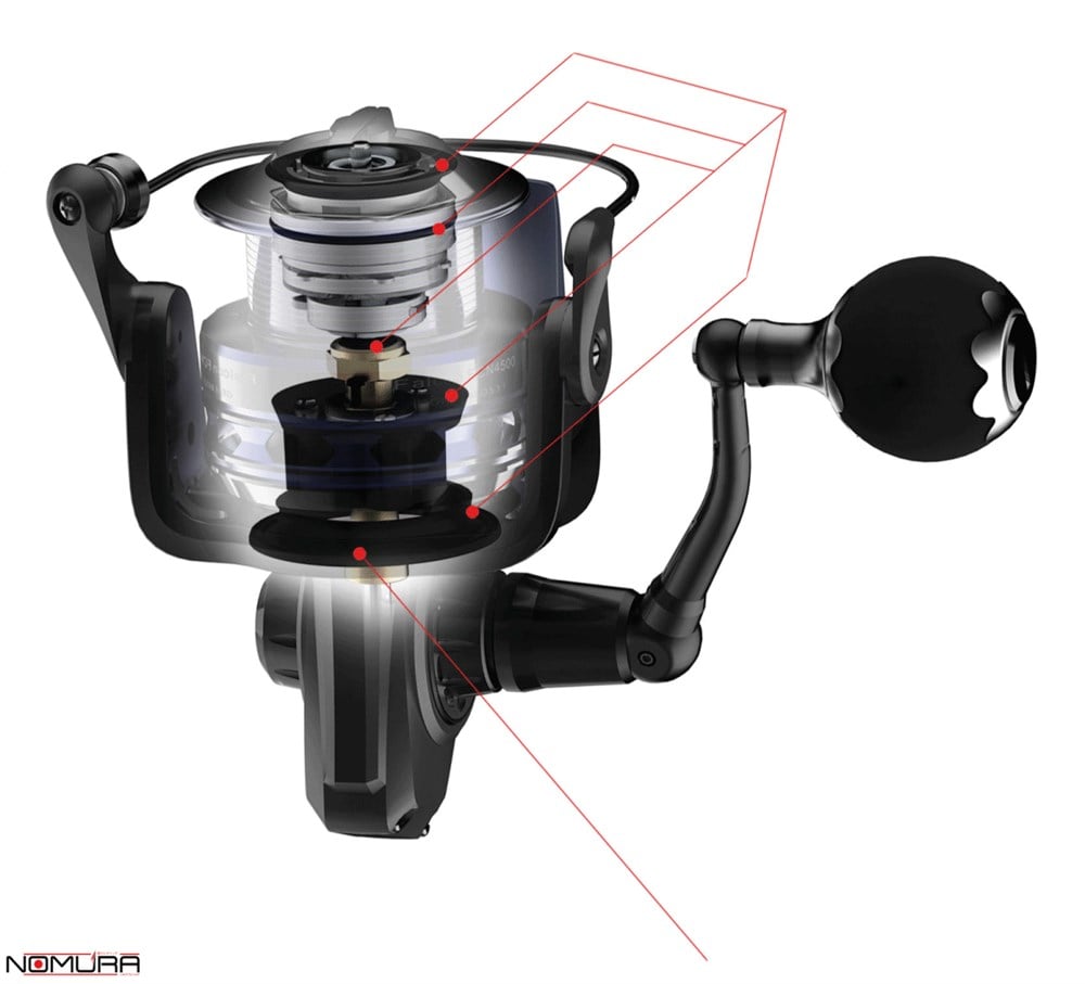 Nomura Aıchı Fd 11+1bb 2Alum Spool 45