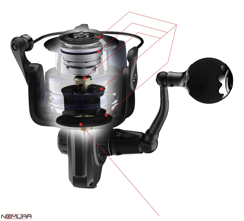 Nomura Aıchı Fd 11+1bb 2Alum Spool 55