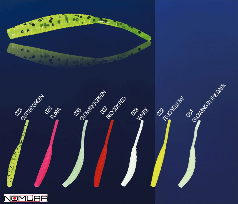 Nomura Long Taıl 5cm 0.5g 12 Adet Suni Yem