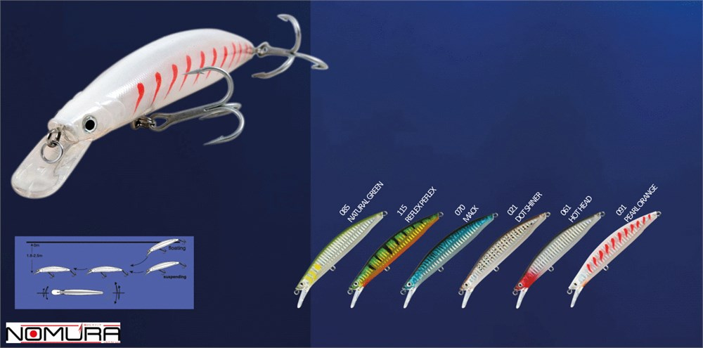Nomura Saltyl Floating 13,5cm 28gr Suni Yem