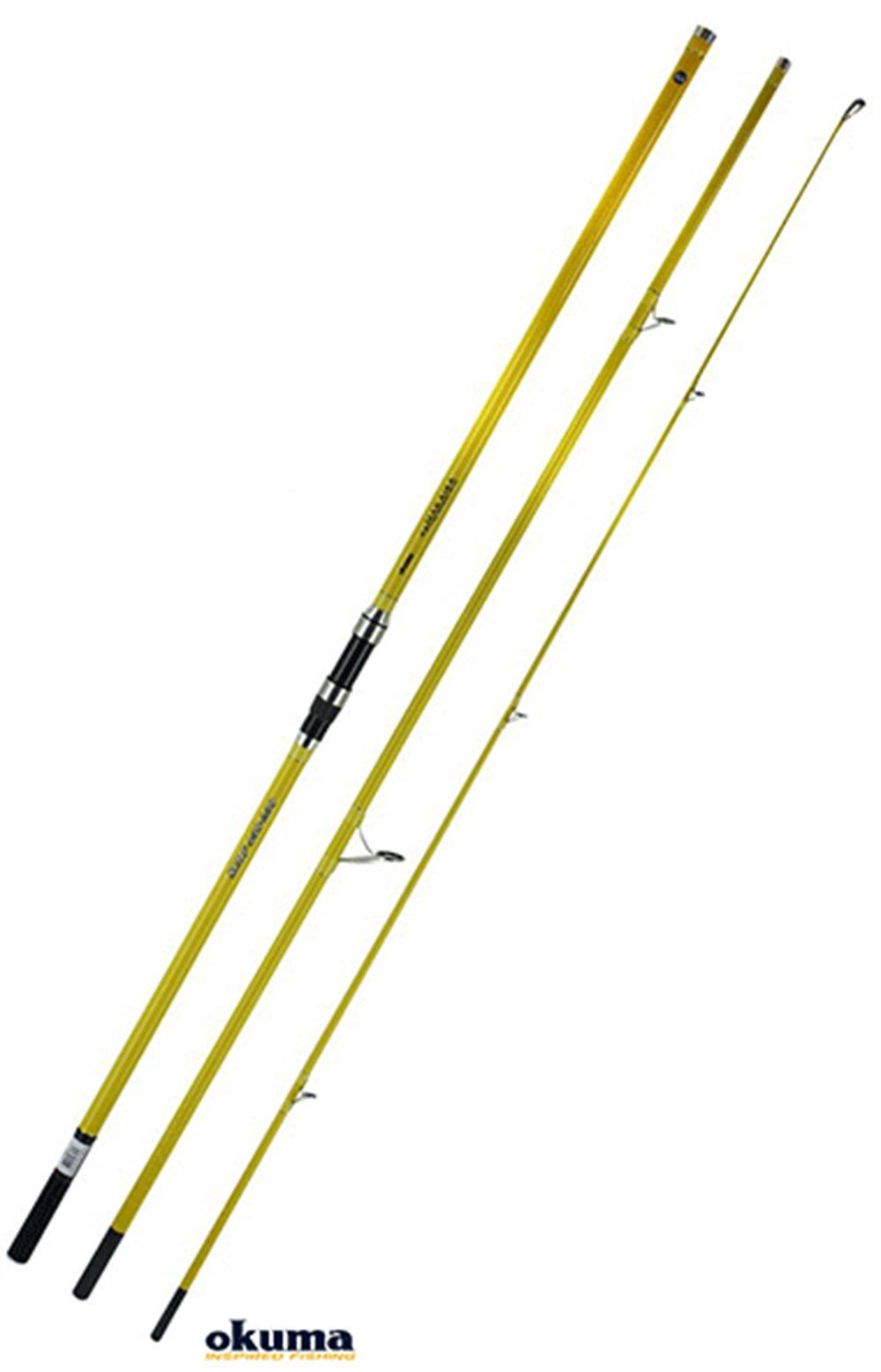 Okuma Makaıra Surf 430 cm 100-250 3 Parça Yellow Surf Kamışı
