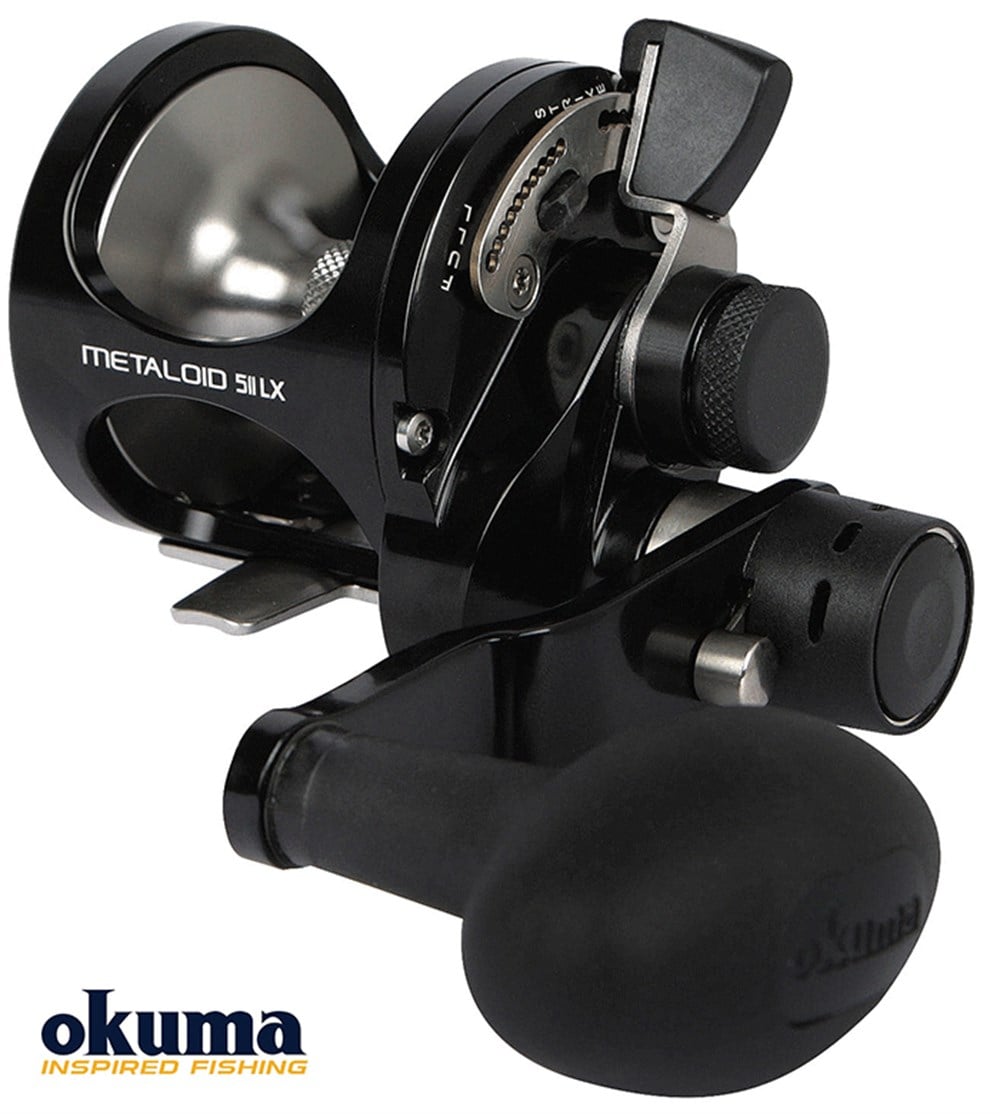 Okuma Metaloıd Two Speed M-5IIILX (Left Hand) Çıkrık Makinesi