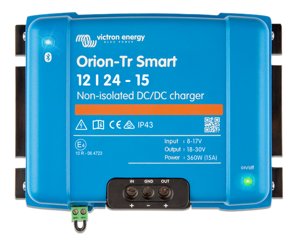 ORION-TR SMART 12/24-15A (360W) DC-DC CHARGER