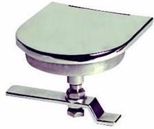 Paslanmaz çelik Gömme kulp 100x115 mm