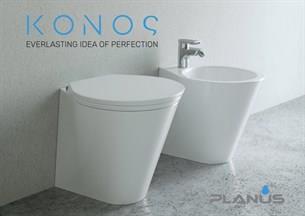 PLANUS KONOS 12V BEYAZ TAŞ TUVALET