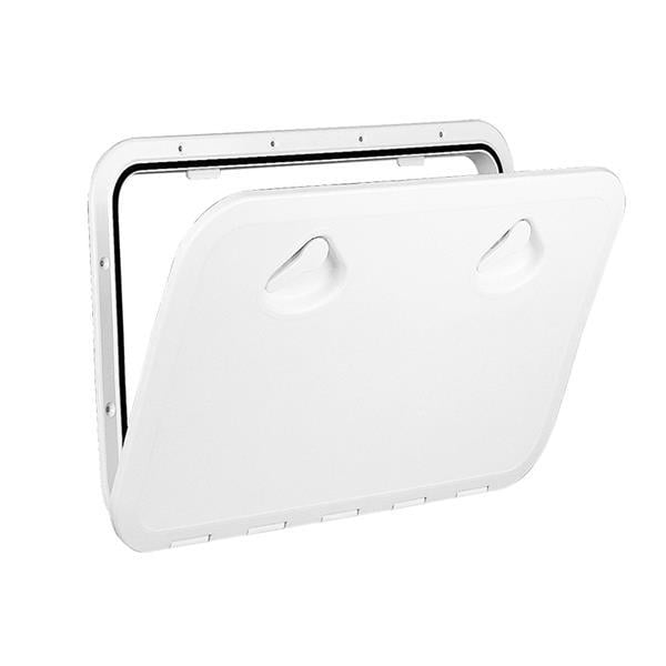 Plastik Gömme Kapak 460X525mm, Gri
