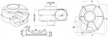 Profesyonel Blower 24V 500 m³/h