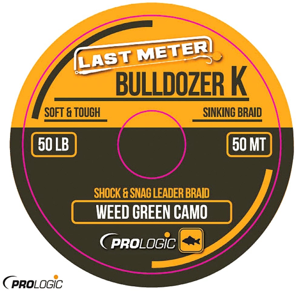 Prologıc Bulldozer K Braided Sinking Shock Leader 50m 50lbs