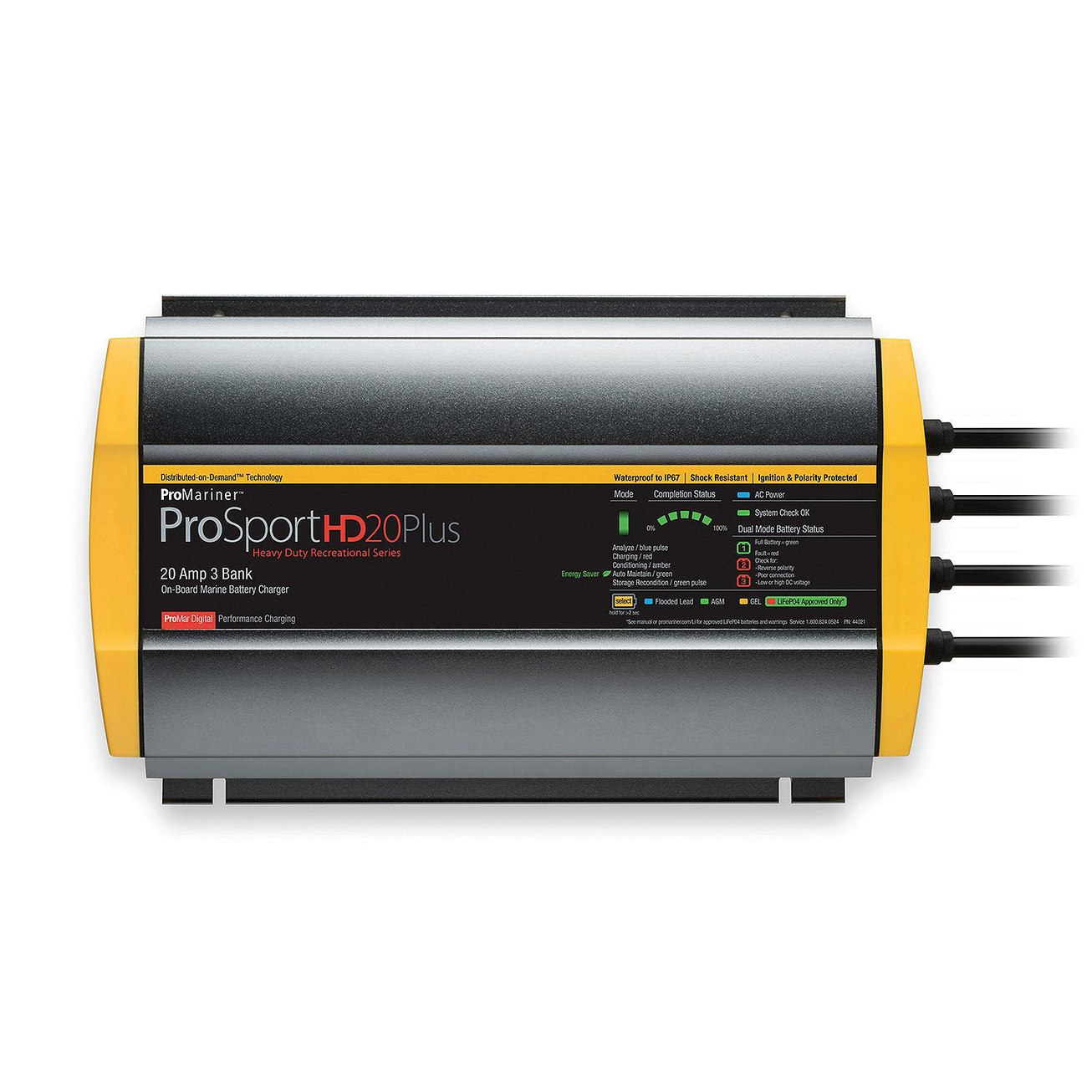 ProMariner ProSport HD 20+ 12V-20A 3 Çıkışlı Akü Şarj Cihazı