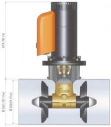 Quick Baş Manevra Pervanesi. 240kgf. 24V