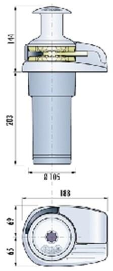 Quick Crystal 800W 8mm 24V Tamburlu Irgat