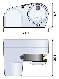 Quick GENIUS ırgat. Tambursuz 12V 6MM 500W