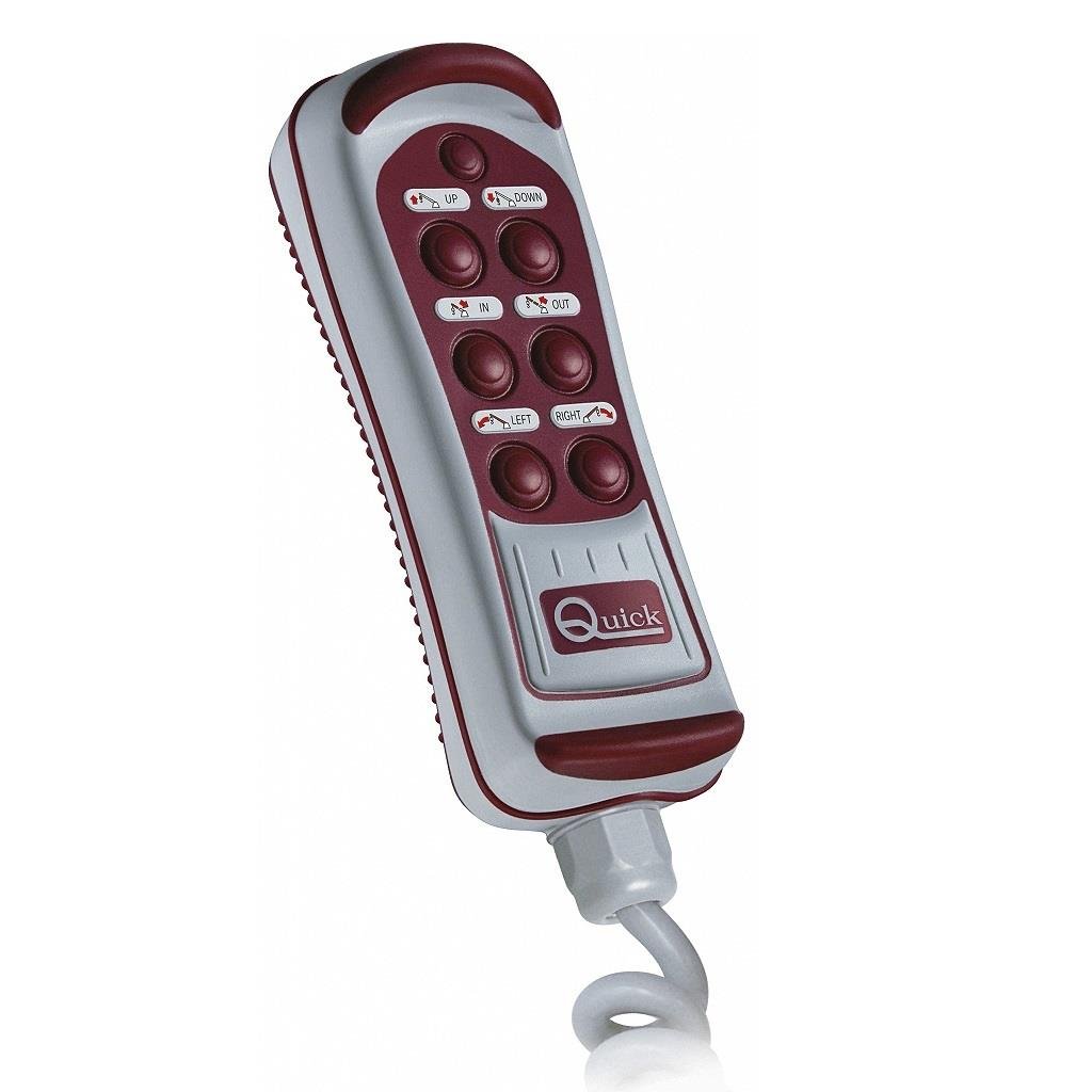 Quick HRC 1006L Kablolu 6 Butonlu LED'li Uzaktan Kumanda