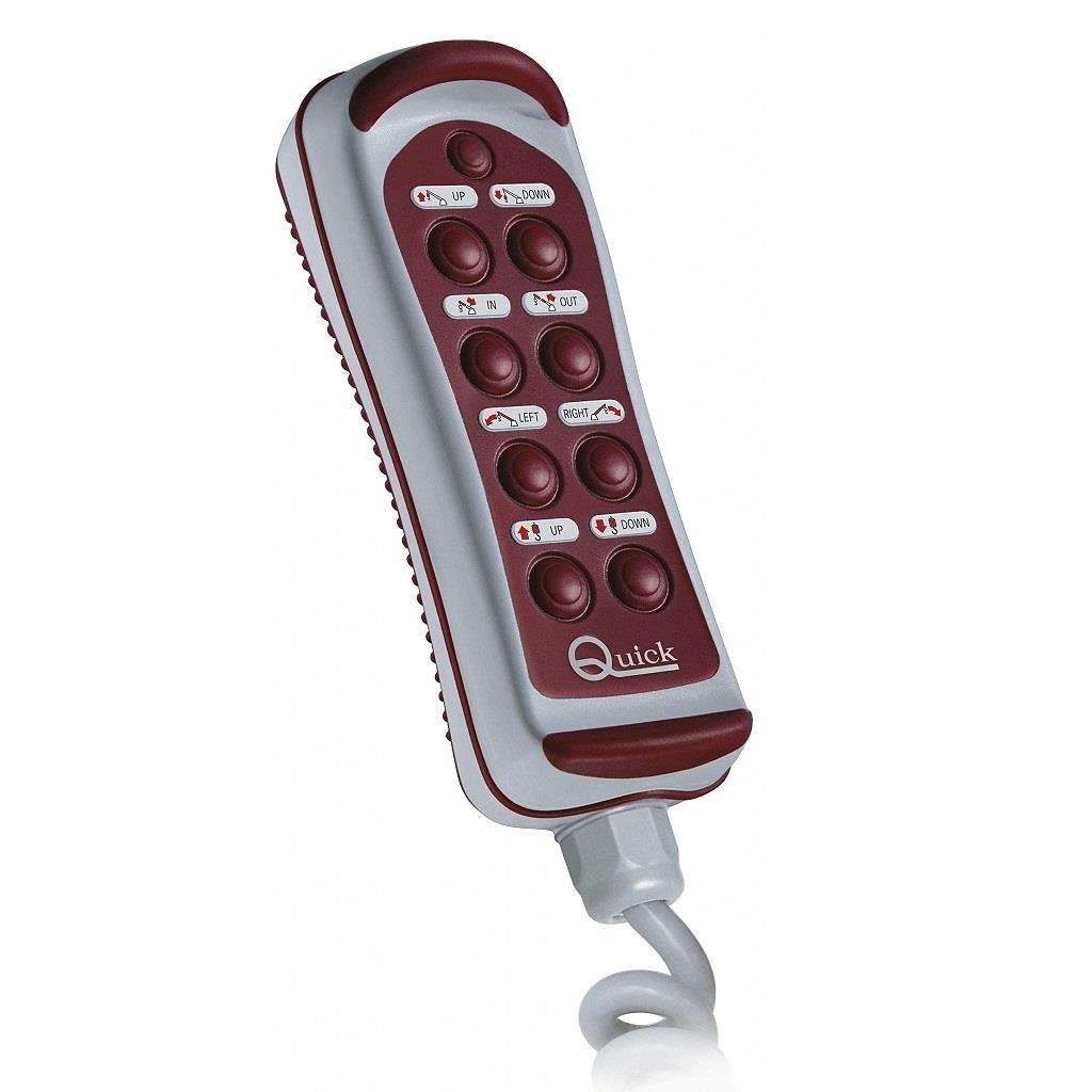Quick HRC 1008L Kablolu 8 Butonlu LED'li Uzaktan Kumanda