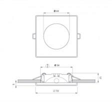 Quick Marine Lighting Bernard Spot Lamba - Altın Rengi