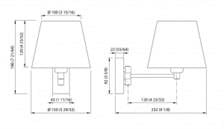 Quick Marine Lighting Isabella 15-12 Aplik Kromaj