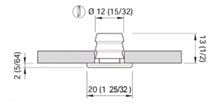 Quick Marine Lighting Tina Spot Lamba Sıcak Beyaz Ledli