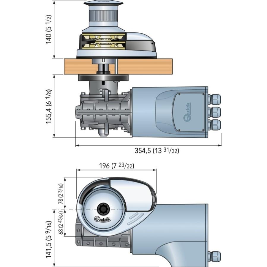 Quick Prince DP2 1000W-12V-8mm Tamburlu Irgat