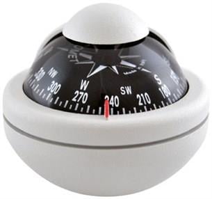 RIVIERA BC2 COMET BRAKETLİ PUSULA Ø65MM GRİ