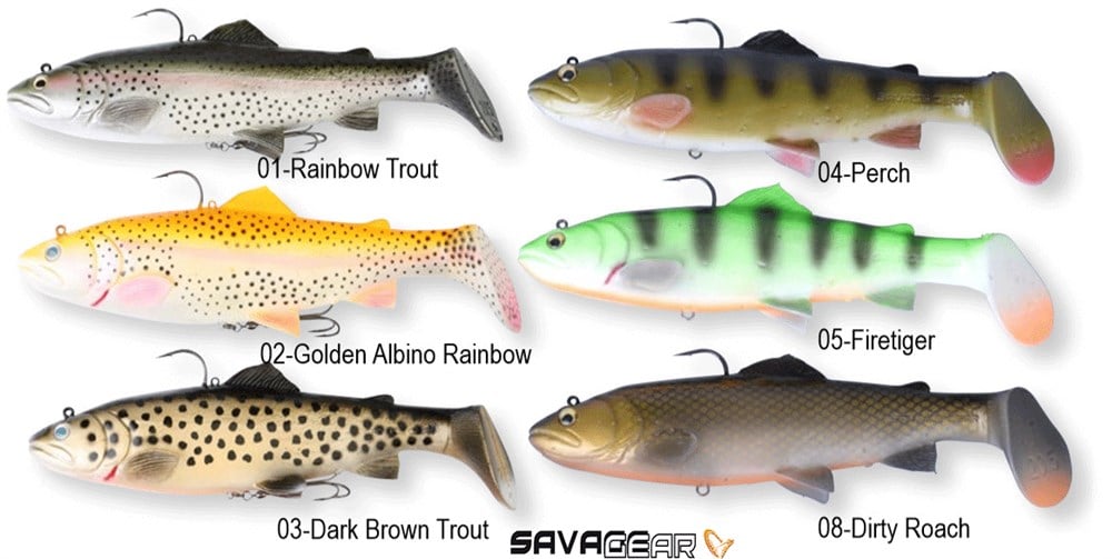 Savage gear 3D Trout Rattle Shad 12.5 cm 35 gr Suni Yem