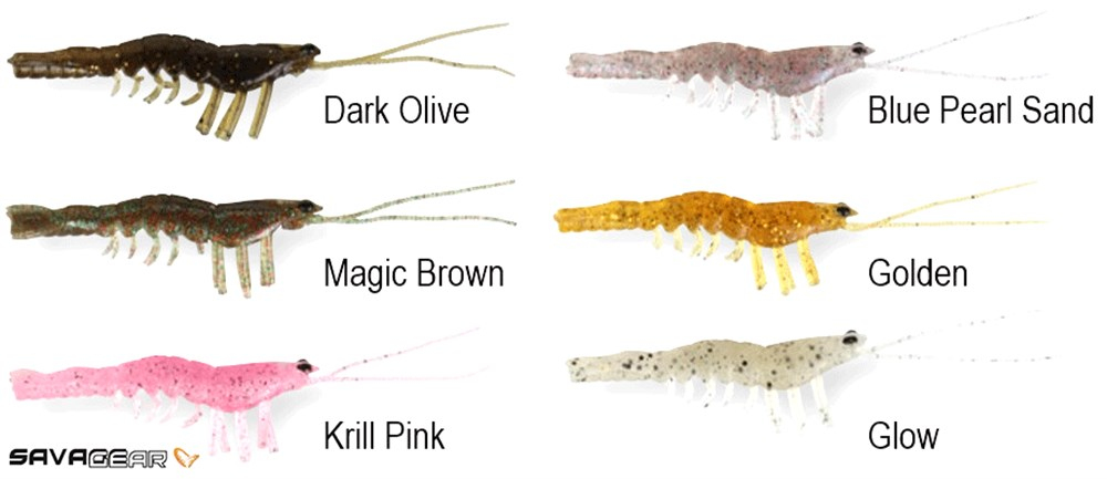 Savage gear LB Manic Shrimp 5 cm 6 Adet Suni Yem