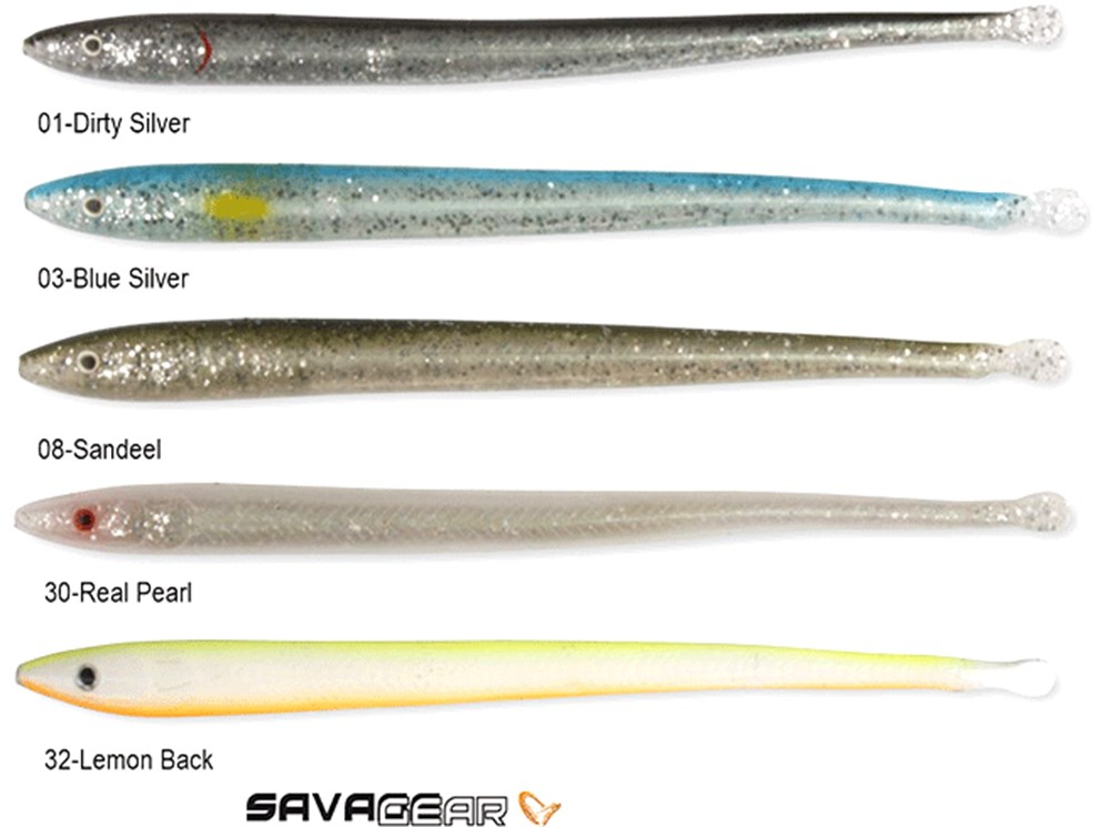 Savage gear LB Sandeel Slug 16.5 cm 5 Adet Suni Yem