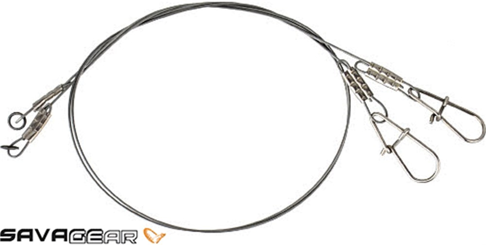 Savage gear Titanium Jerkbait Trace 22 cm 0.5 mm 20 kg Needle Snap