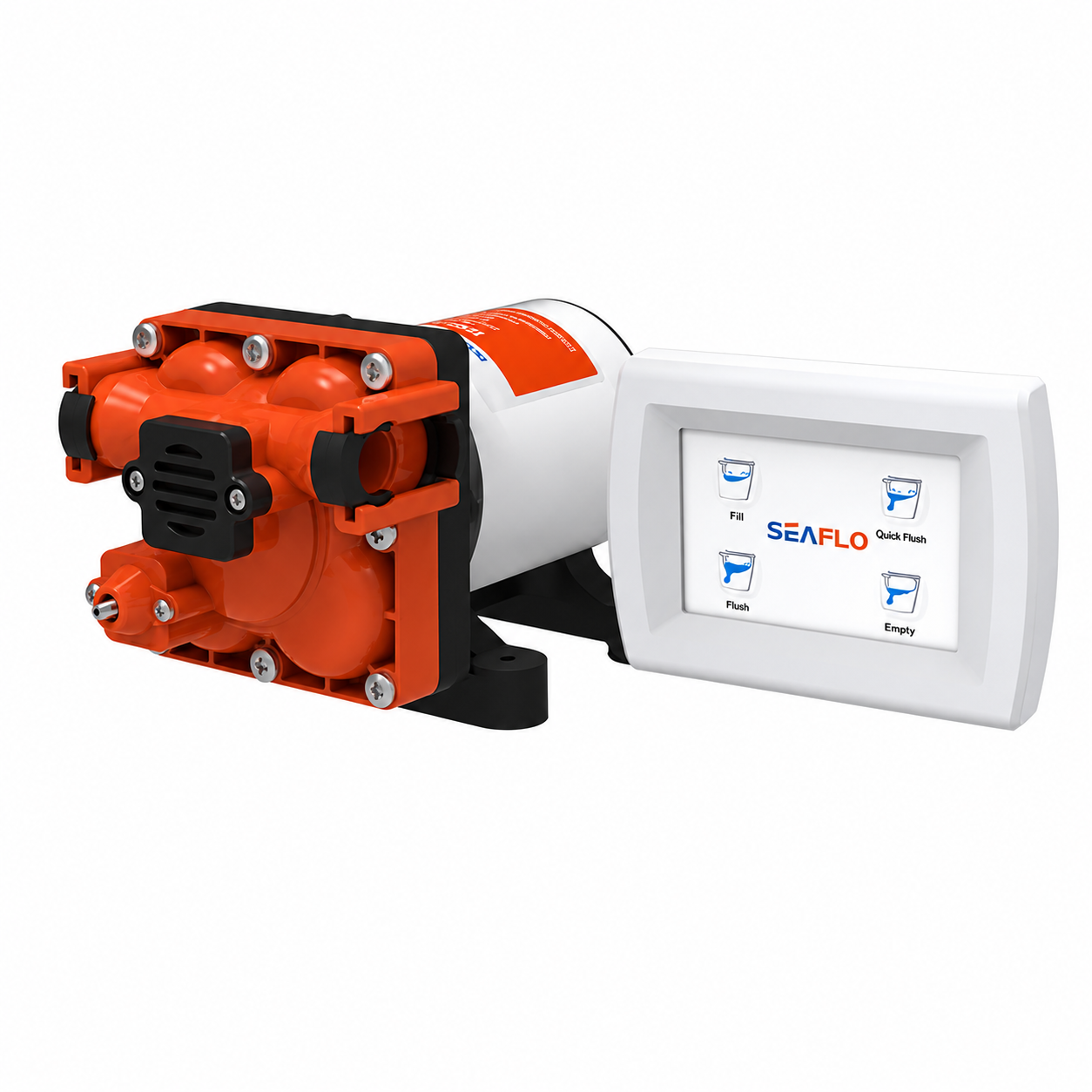 Seaflo Elektrikli Sessiz Lüks Tuvalet 12V Hidrofor Pompalı