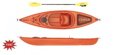 Seaflo Tek Kişilik Kano Kırmızı