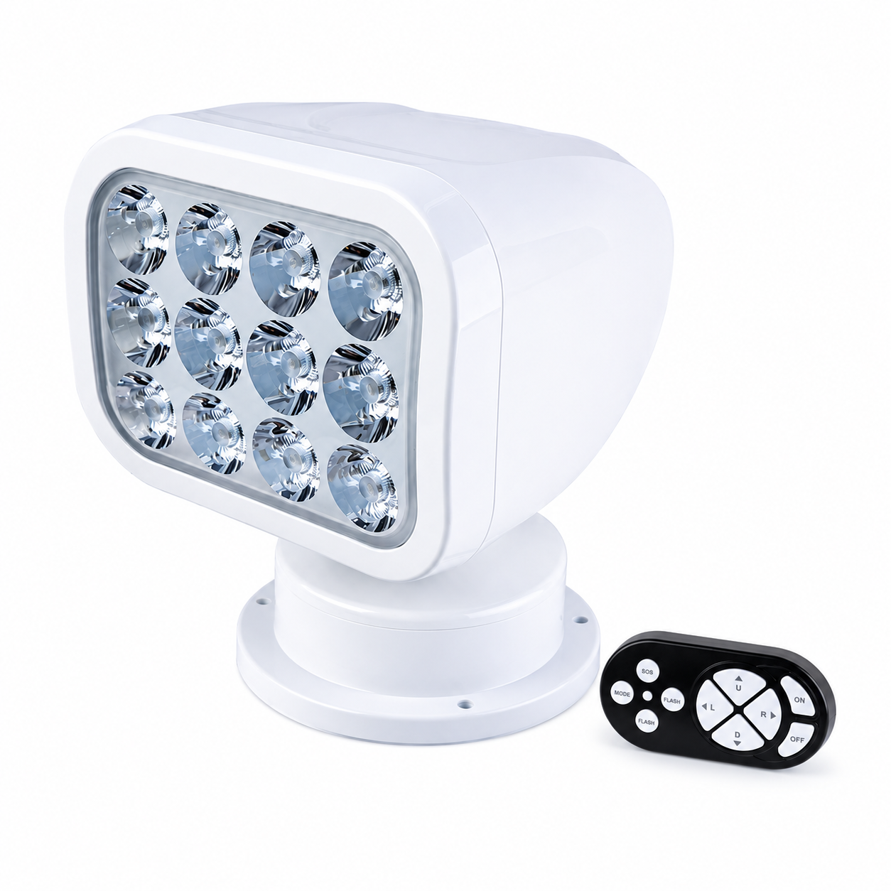 Seaflo Uzaktan Kumandalı LED Projektör 12/24V 28W Beyaz